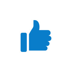 thumb up icon logo design