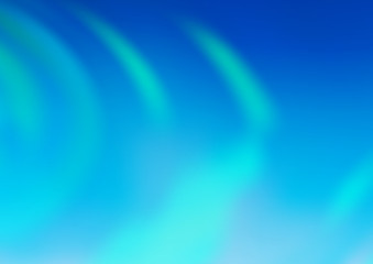 Obraz premium Light BLUE vector glossy abstract template.