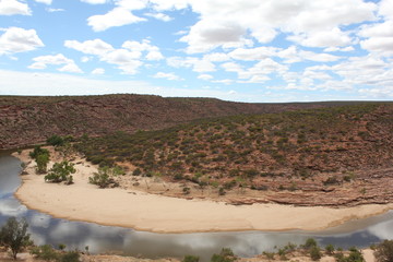 Hiking at Kalbarri National Park, Western Australia, desert, outback, down under, scenery, oz