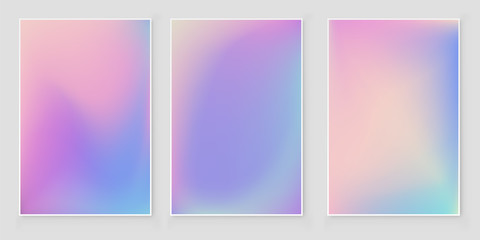 Fototapeta premium Abstract holographic iridescent foil texture. 