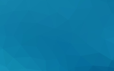 Dark BLUE vector abstract polygonal texture.