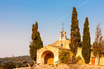 Chapel St. Sixte in central Provence, France