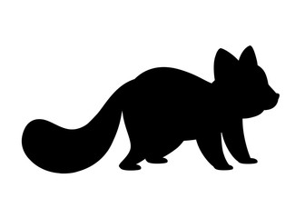 Cute adorable red panda cartoon design animal character flat vector style illustration on white background