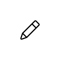 Pencil icon vector.