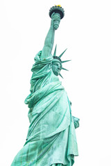 Fototapeta premium Statue of Liberty National Monument. Sculpture by Frédéric Auguste Bartholdi. Manhattan. New York. USA. 