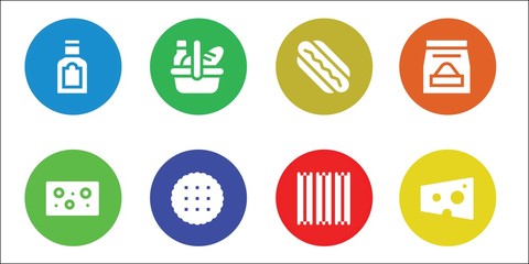 sandwich icon set