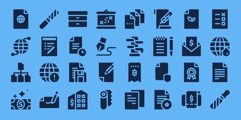 form icon set