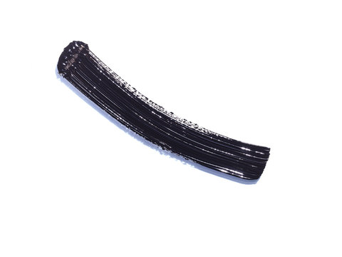 Black mascara liquid swatch