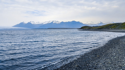 Jokulsarlon Glacier Lagoon. Southeast Iceland.
