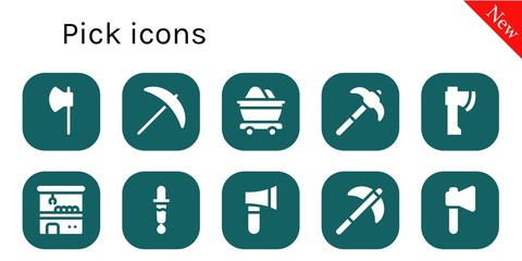 pick icon set