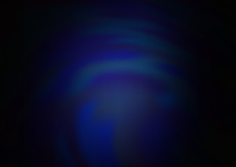 Dark BLUE vector blurred shine abstract pattern.