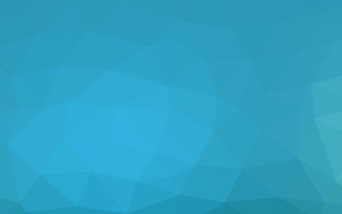 Light BLUE vector abstract polygonal layout.