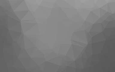 Light Silver, Gray vector low poly texture.