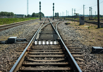 railroad switch teel travel line way