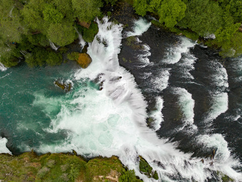 Strbacki buk (Štrbački buk) waterfall is a 25 m high waterfall on the Una River. It is greatest waterfall in Bosnia and Herzegovina.