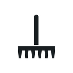 rake vector icon