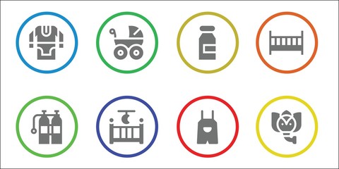 baby icon set
