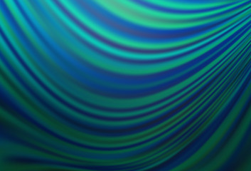 Light BLUE vector pattern with liquid shapes.