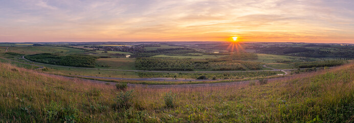 Landscape Sunset Gera Germany