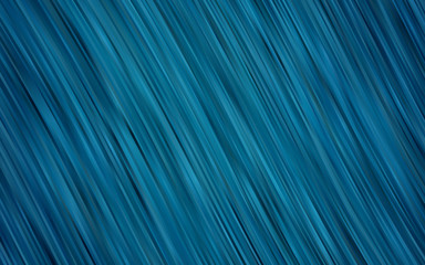 Dark BLUE vector pattern with lines, ovals.