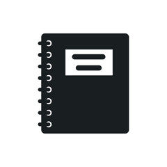 Obraz premium copybook vector icon