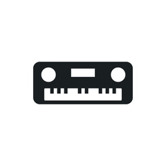 piano vector icon