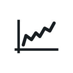 graph vector icon