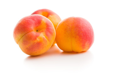 Sweet apricot fruits.