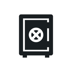 safe vector icon