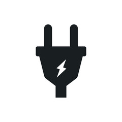 power plug vector icon