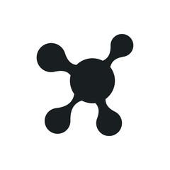 molecule vector icon