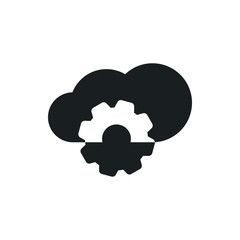 cloud technologies vector icon