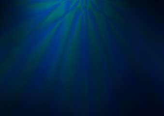 Dark BLUE vector blurred and colored template.