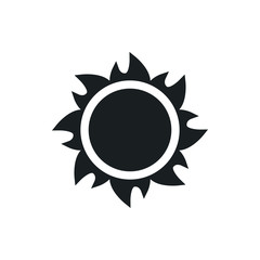 sun vector icon