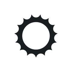 sun vector icon