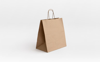 brown paper bag for take away
