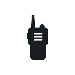 walkie-talkie vector icon