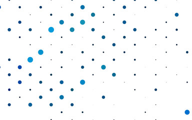 Light BLUE vector pattern with spheres.