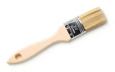 Paint Brush Isolated On White Background