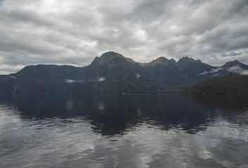 Doubtful Sound on a Cloudy Day