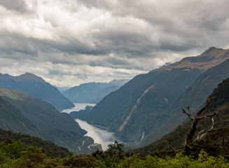 Doubtful Sound on a Cloudy Day