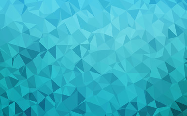 Obraz premium Light BLUE vector abstract mosaic backdrop.
