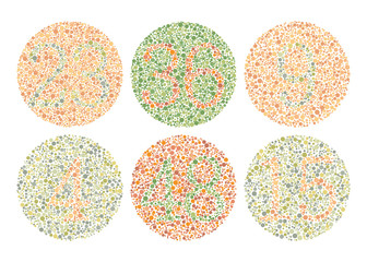 Daltonism Ishihara Test Red and Green Number