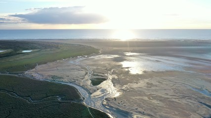 Baie de Somme et d'Authie dans le Marquenterre
