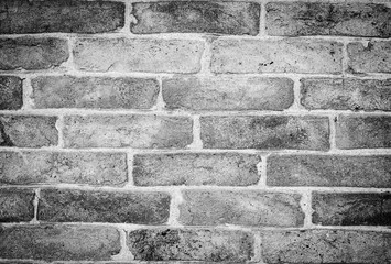  A shot of brickwork in silver color.