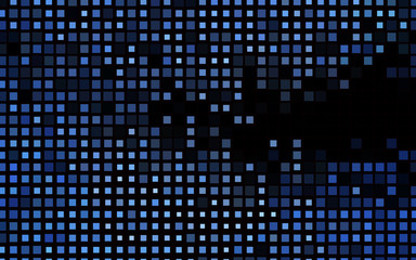 Dark BLUE vector texture in rectangular style.