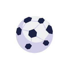 soccer balloon sport isolated icon
