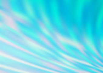 Light BLUE vector blurred shine abstract pattern.