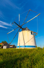 Windmill, Odemira, Alentejo, Portugal, Europe