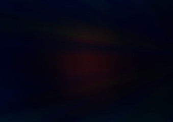 Dark Black vector blurred shine abstract template.